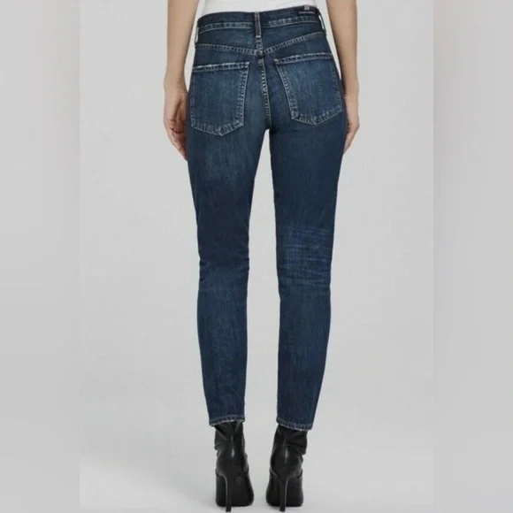 Citizens of Humanity Liya High Rise Classic Fit Crop Jeans - Picture 3 of 16